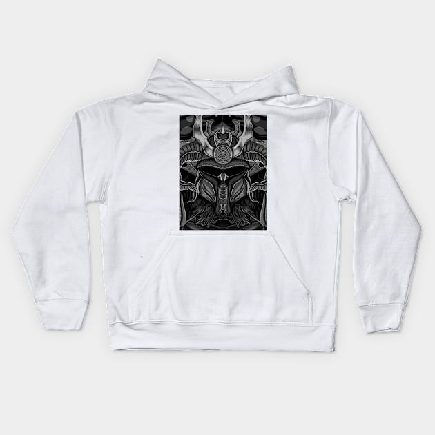 Unbreakable Warrior Kids Hoodie by ozencmelih